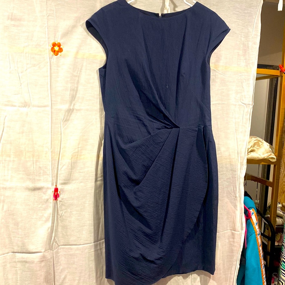 LelaRose size12 navy blue